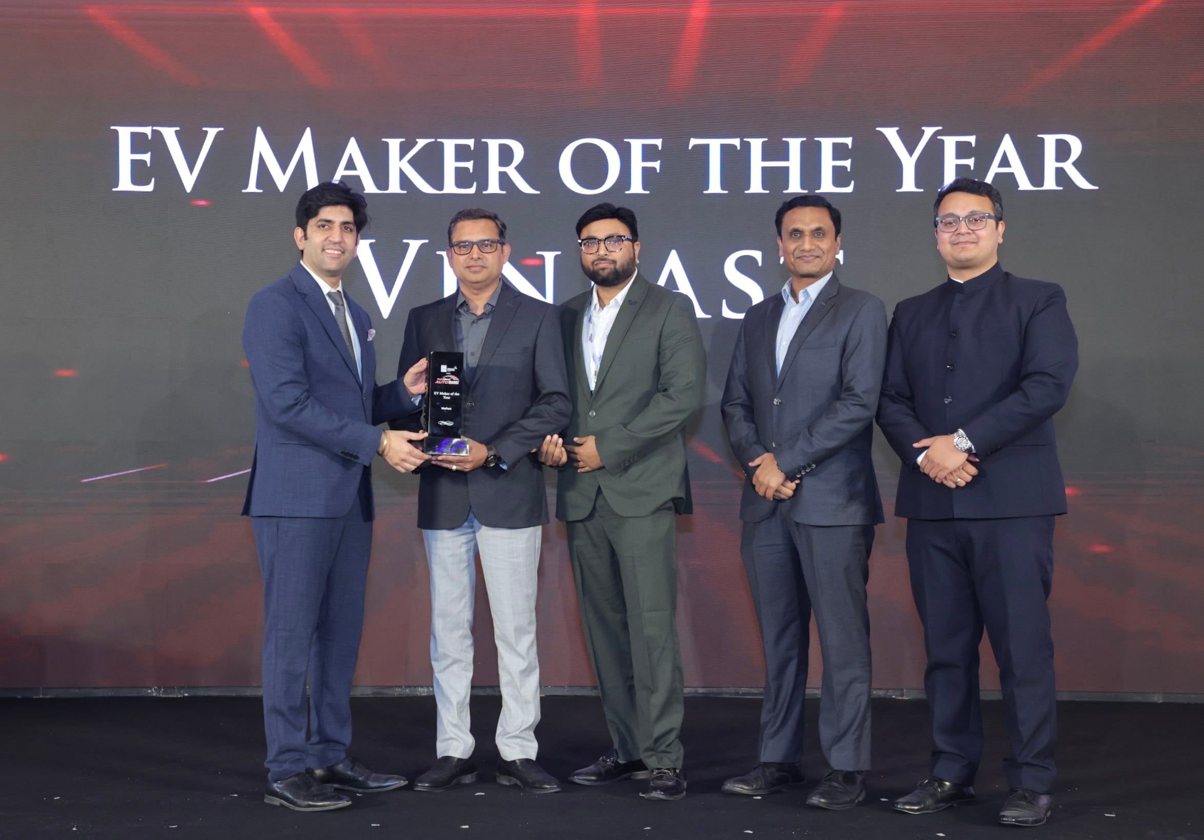VinFast Honoured As 'EV Manufacturer Of The Year’ At Times Drive Auto Summit & Awards 2026